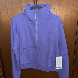 LULULEMON Scuba Oversized Funnel Neck in Purple M/L